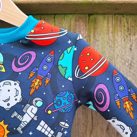 Space Print Jumper